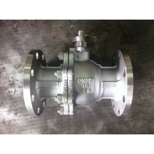 Pn16 CF8/CF8m Float Ball Valve with Flange End